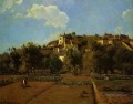 les jardins de l’hermitage pontoise Camille Pissarro